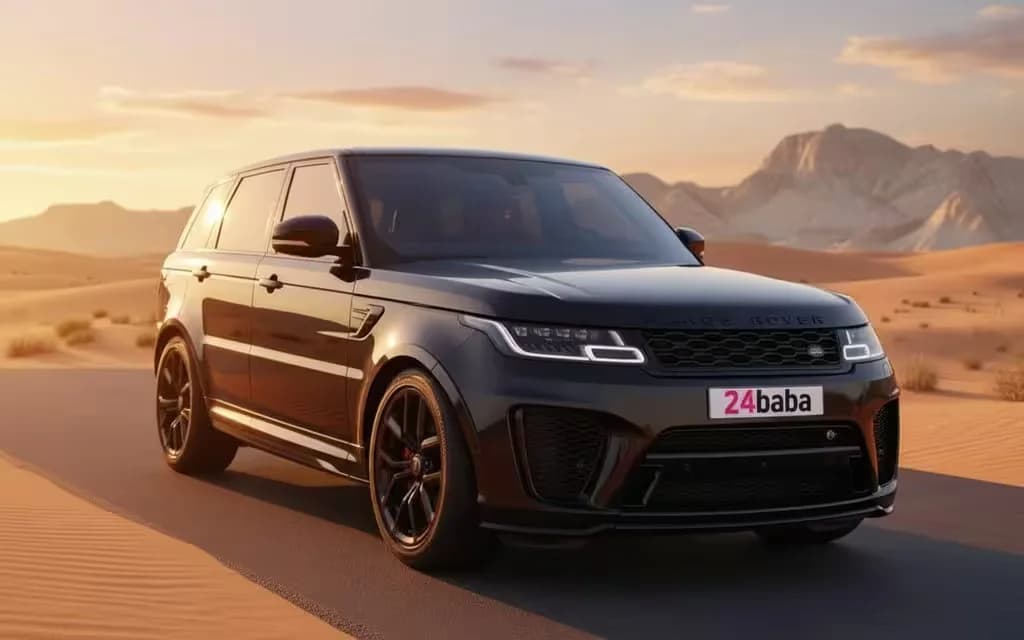 LandRover RangeRoverSvr 2020 Black cover image – rental in Dubai