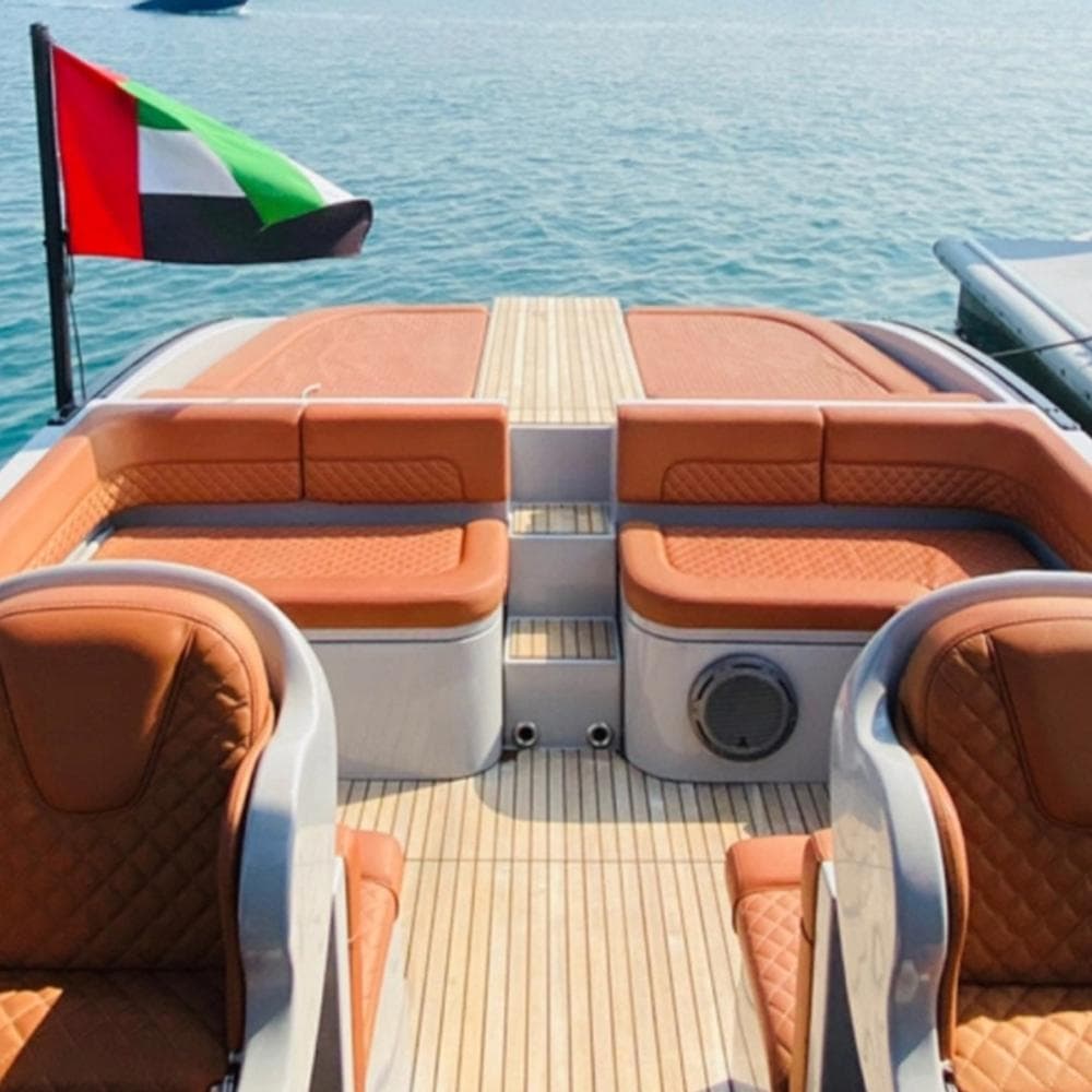 SKIPPER 120S DESIRE yacht deck seating area