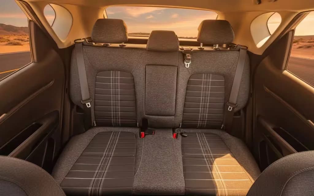 Kia Sonet 2025 leather seats and cabin