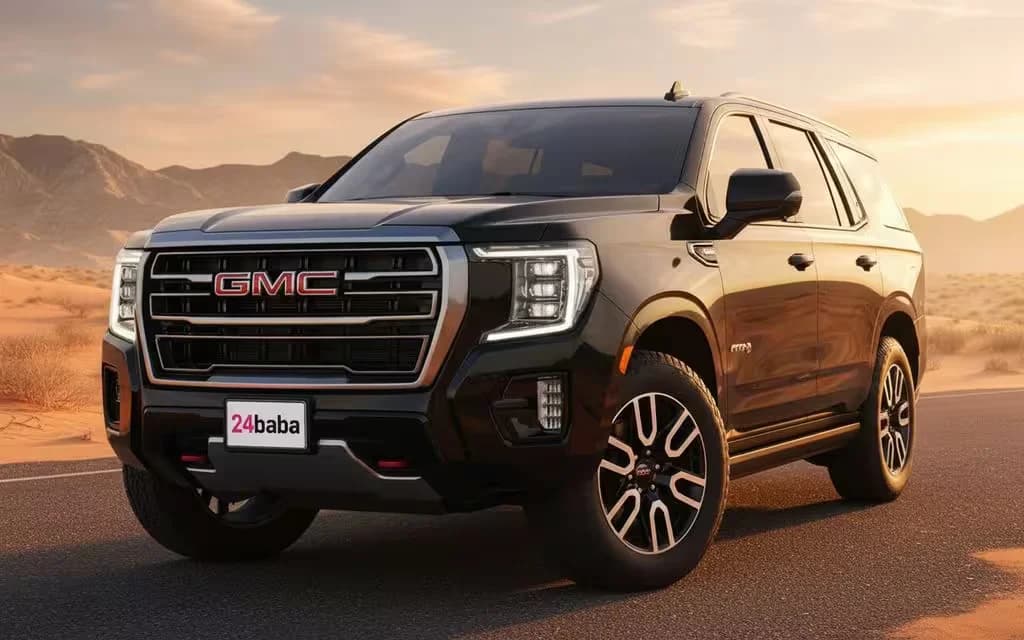 Gmc Yukon 2024 Black cover image – rental in Dubai