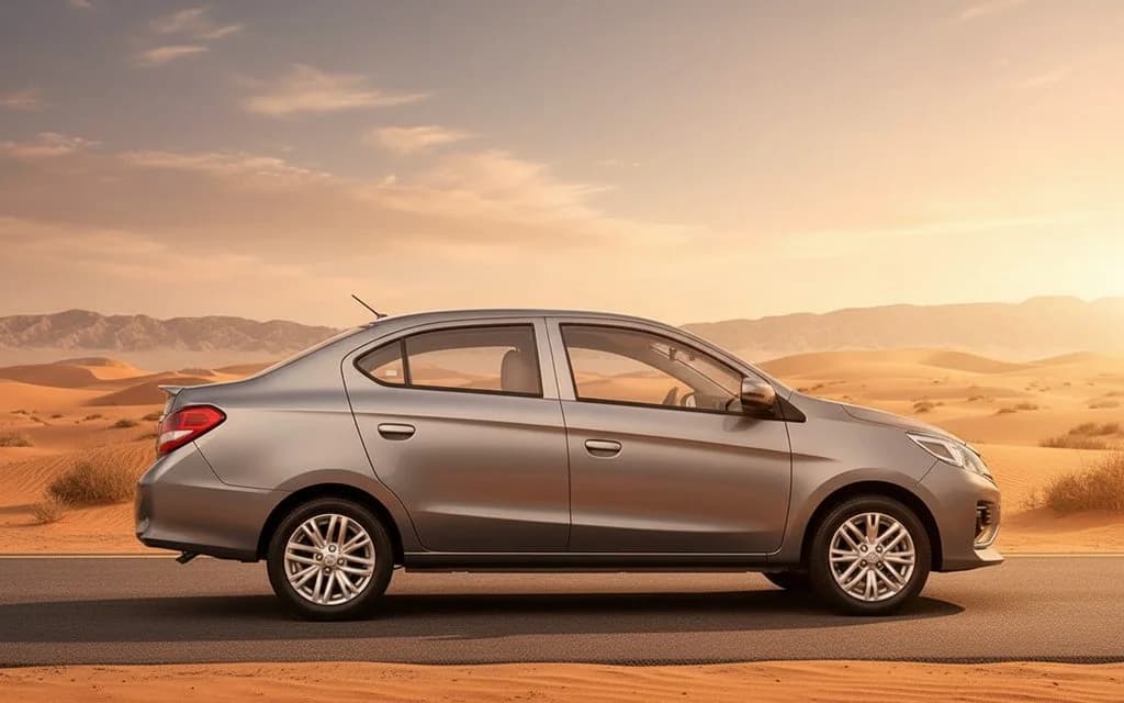 Mitsubishi Attrage 2023 Grey side profile