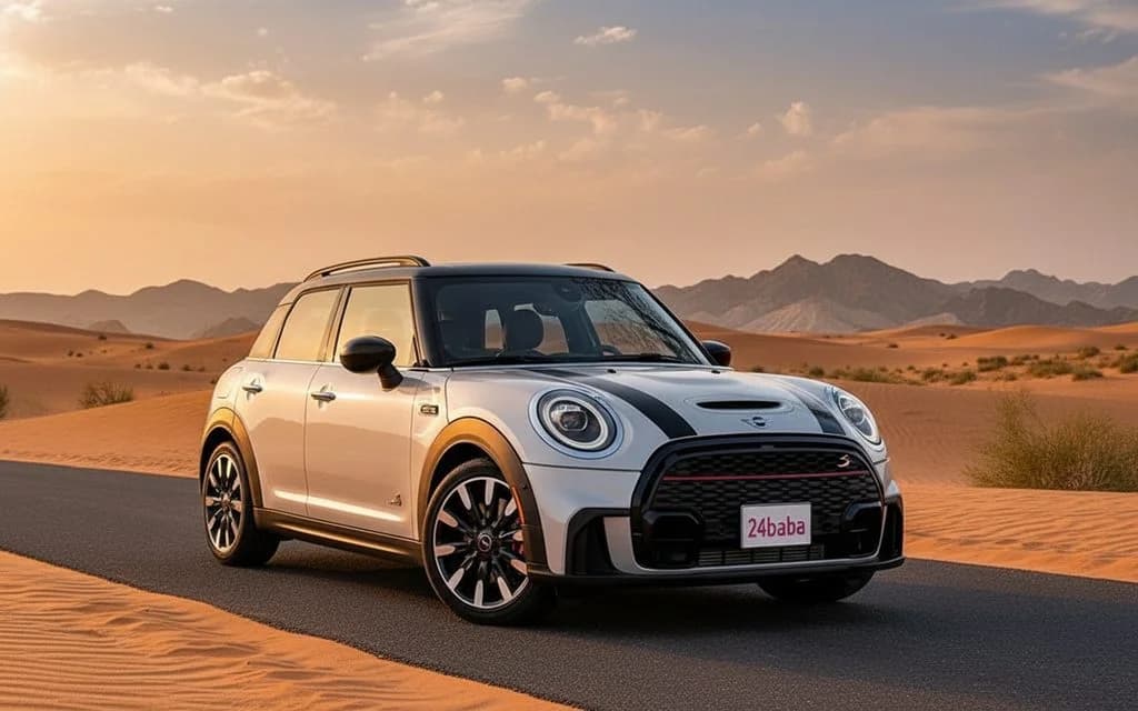 Mini Cooper 2025 Silver cover image – rental in Dubai