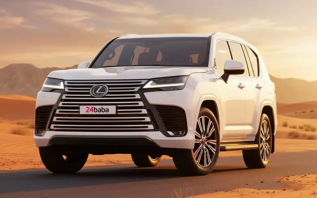Lexus Lx 2024 White cover image – rental in Dubai