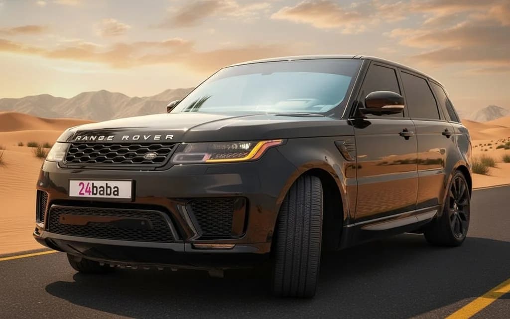 Land Rover Range Rover Sport 2021 Black rental in Dubai