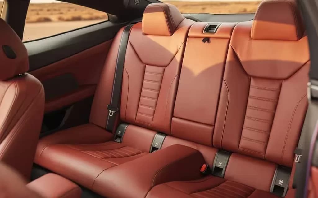Bmw 430 2023 leather seats and cabin – rental in Dubai