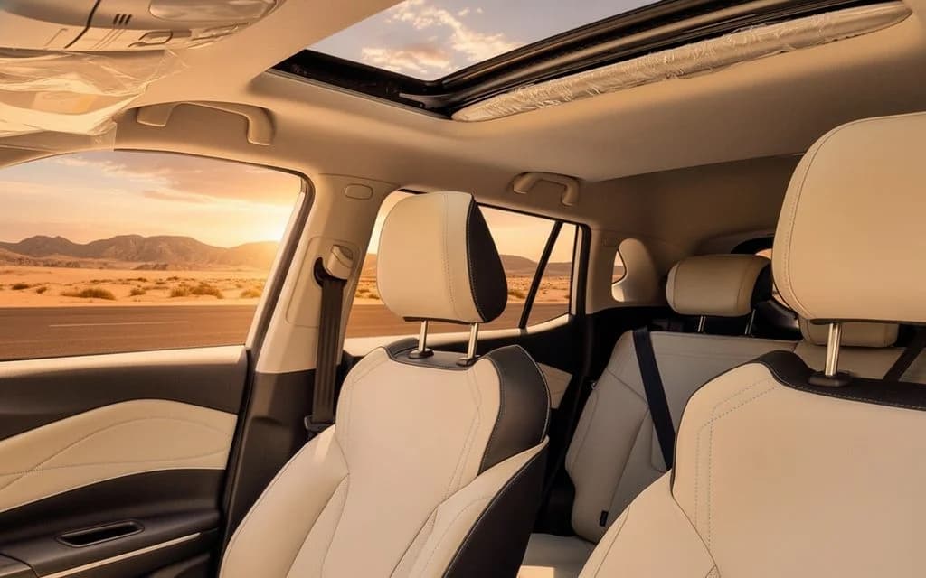 Jac Js4 2023 interior view showing trim – rental in Dubai