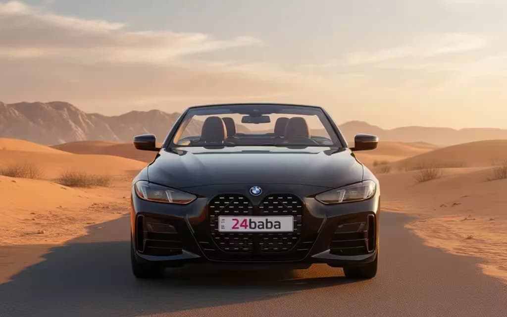 Bmw 420 2025 Black cover image – rental in Dubai