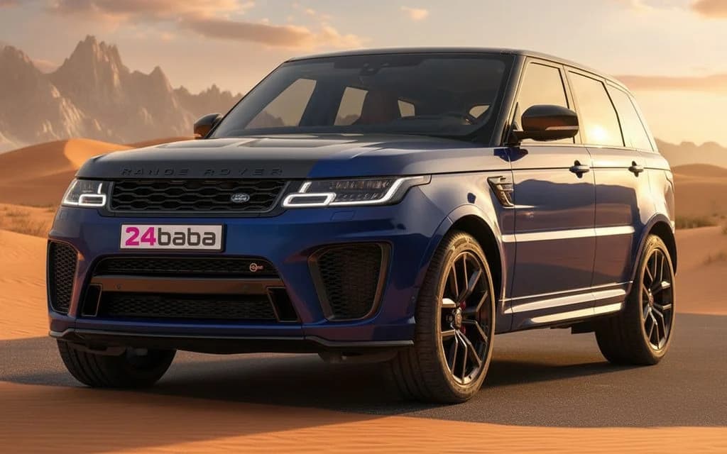 LandRover RangeRoverSvr 2022 Blue cover image – rental in Dubai