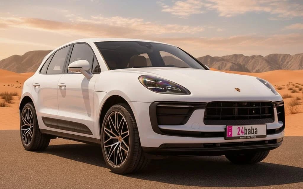 Porsche Macan 2024 White