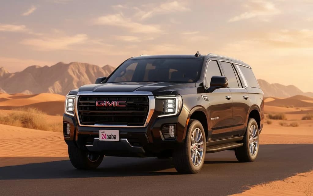 Gmc Yukon 2023 Black cover image – rental in Dubai