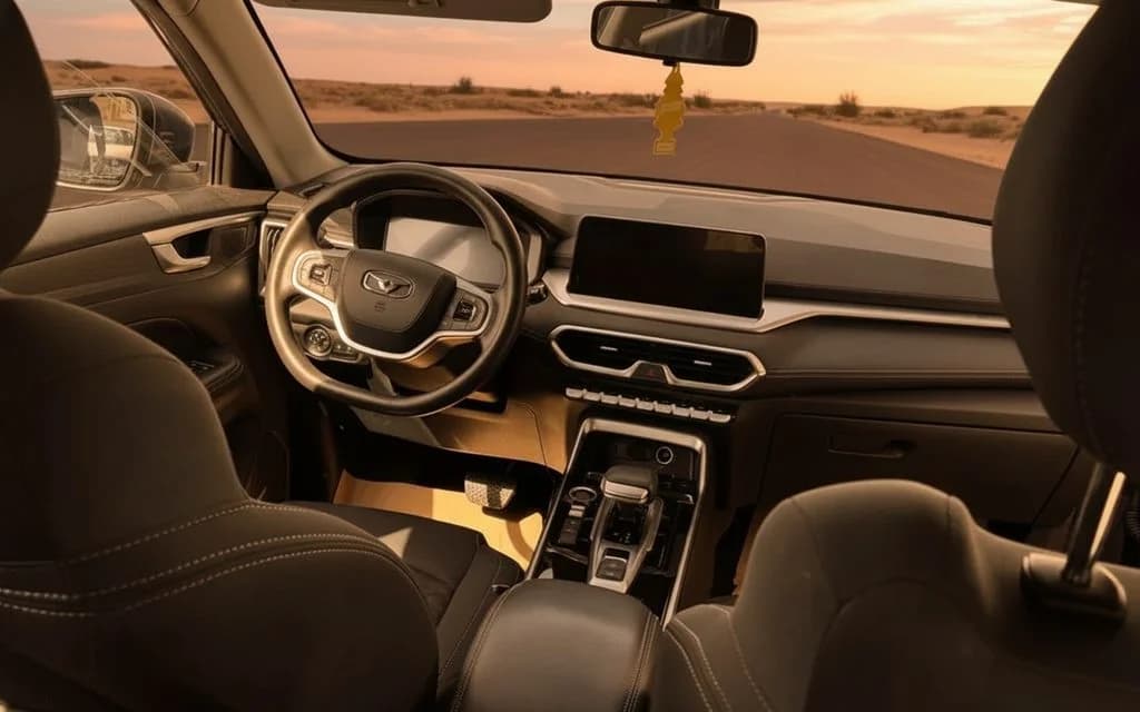 Kaiyi X3 2024 interior view showing trim