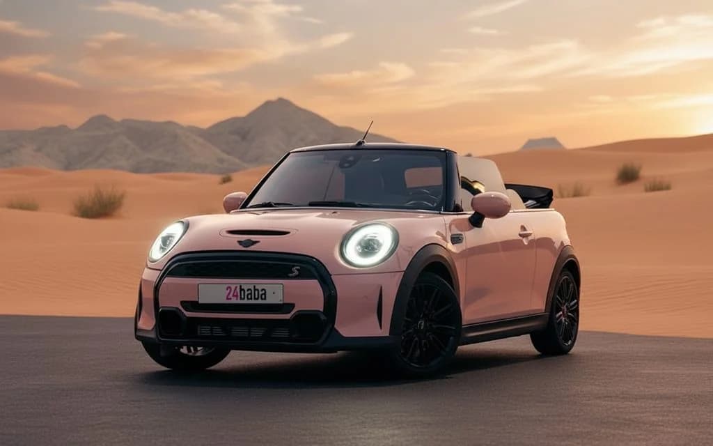 Mini Cooper 2023 within rental in Dubai