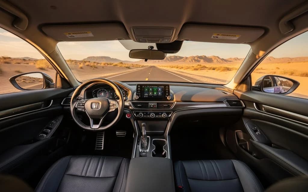 Honda Accord 2023 dashboard and infotainment