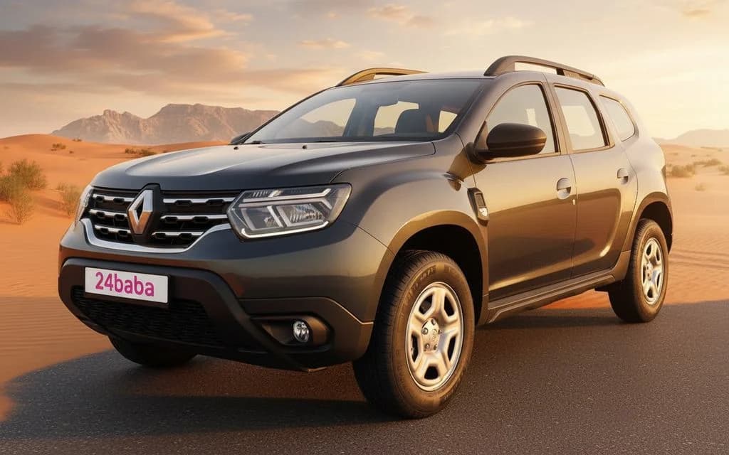 Renault Duster 2025 Grey cover image – rental in Dubai