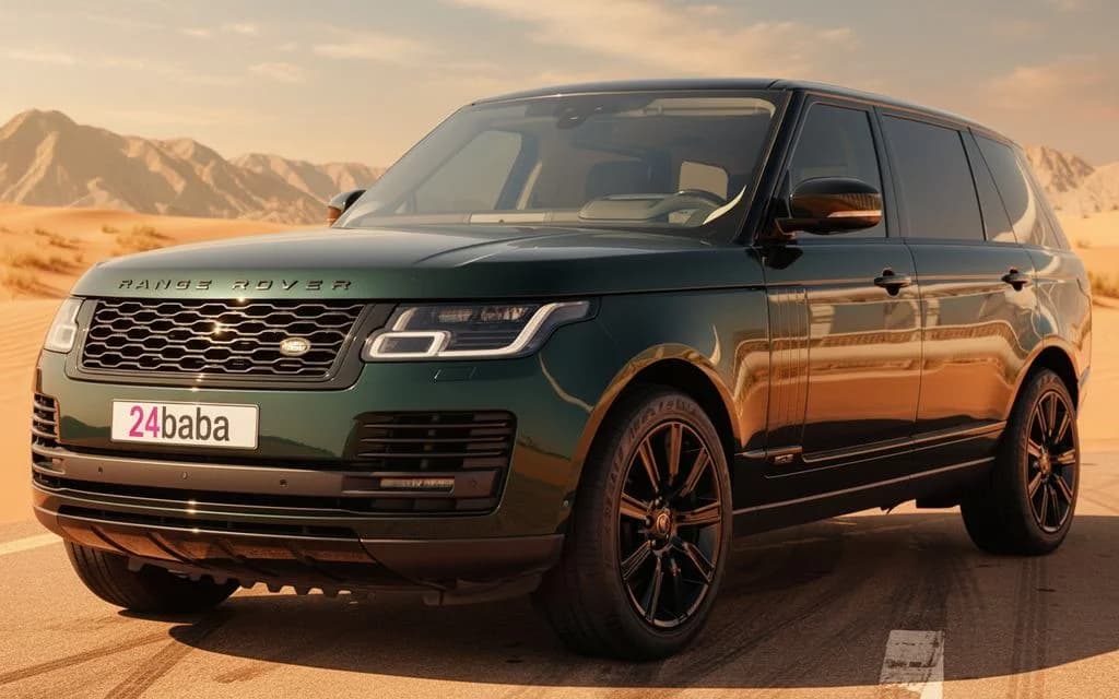 LandRover RangeRoverVogue 2020 Black cover image – rental in Dubai
