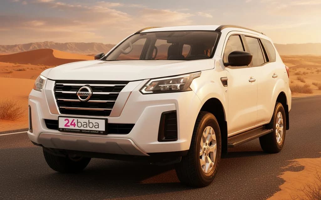 Nissan X Terra 2024 White cover image – rental in Dubai