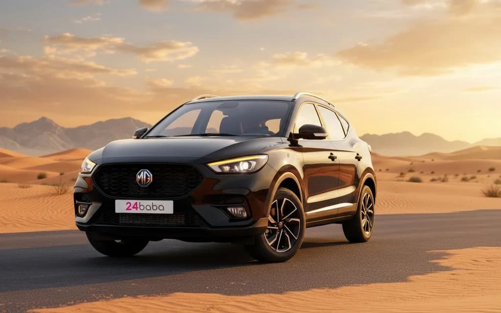 Mg Zs 2025 Black cover image – rental in Dubai