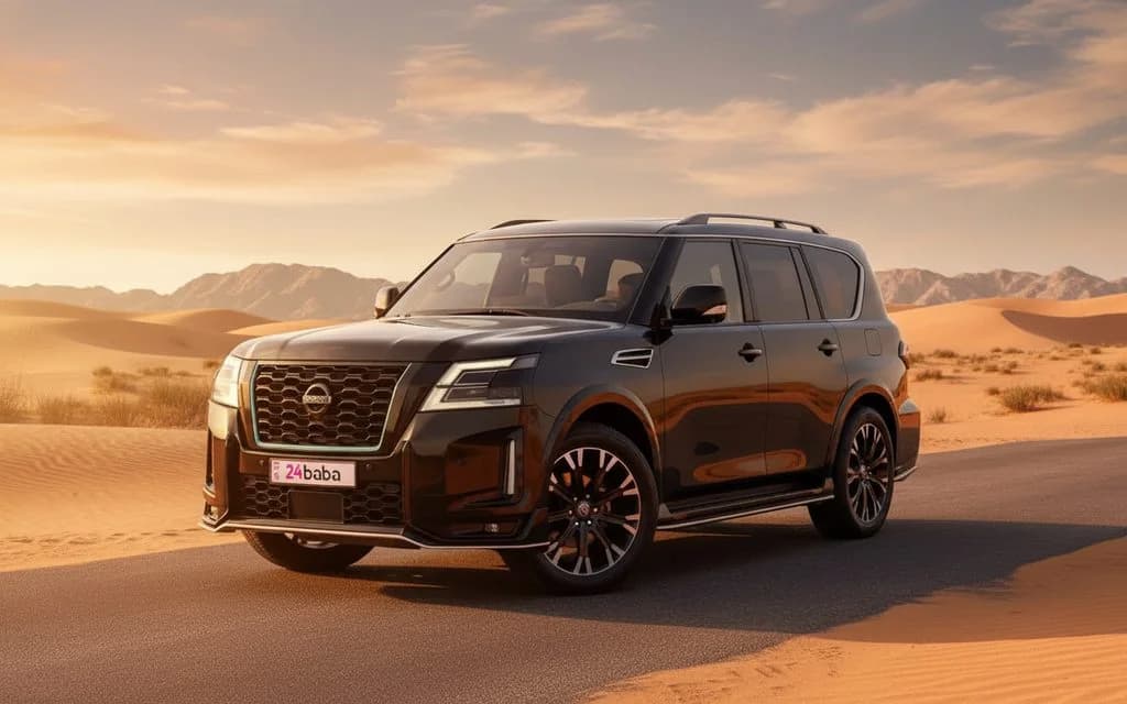 Nissan Patrol 2021 Black - Rent Luxury SUV