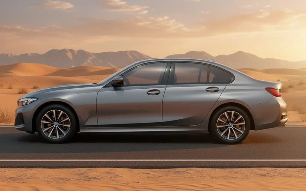 Bmw 318 2026 Grey side profile