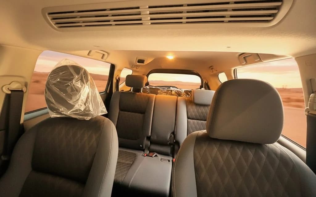 Mitsubishi Xpander 2024 leather seats and cabin