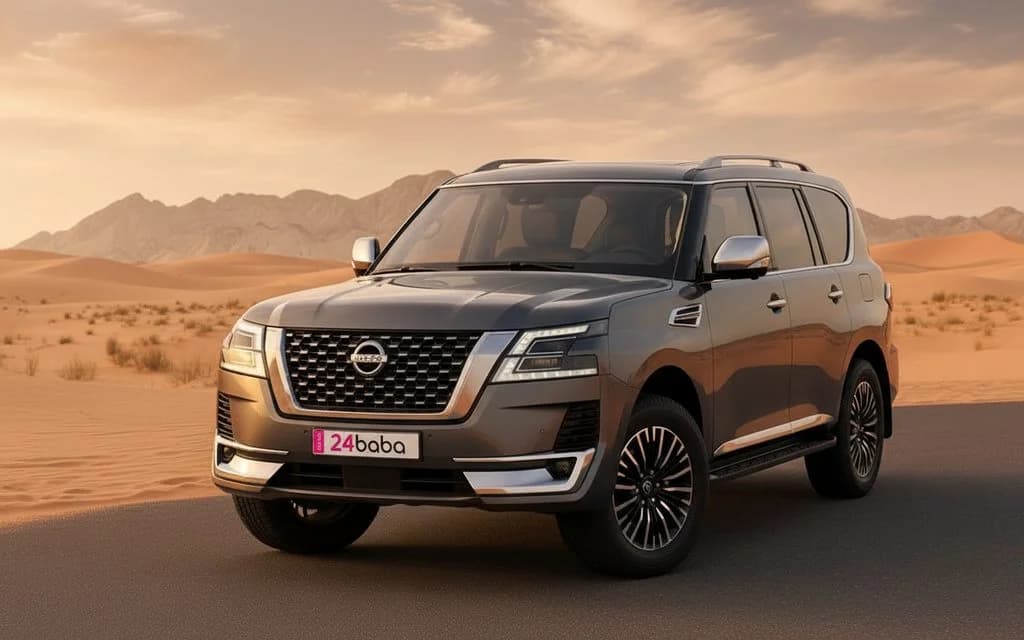 Rent Nissan Patrol 2024 Black in Dubai