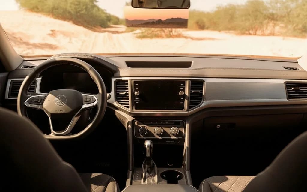 Volkswagen Teramont 2022 dashboard and infotainment
