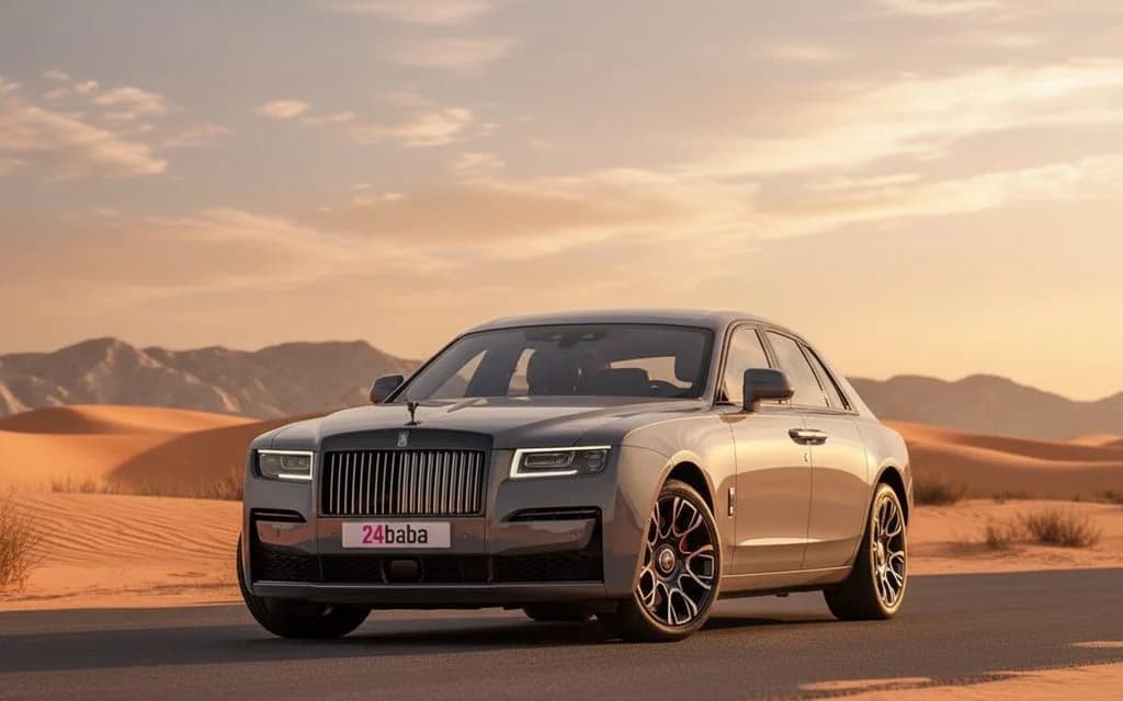RollsRoyce Ghost 2023 Grey cover image – rental in Dubai