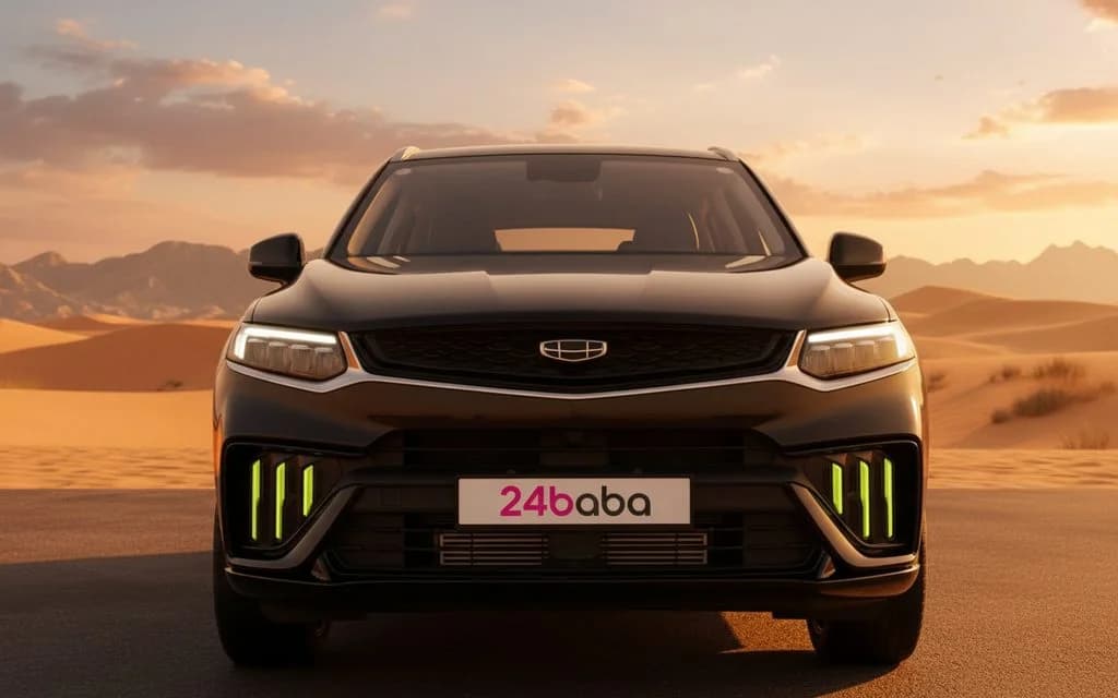 Geely Tugella 2025 Grey rental in Dubai