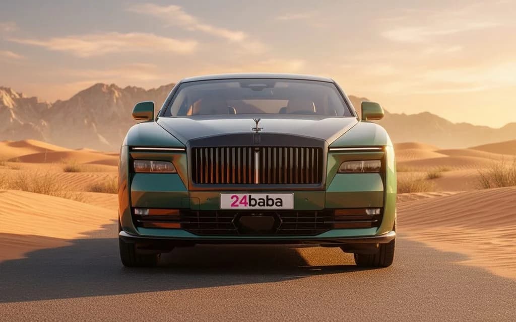 RollsRoyce Spectre 2025 Green cover image – rental in Dubai