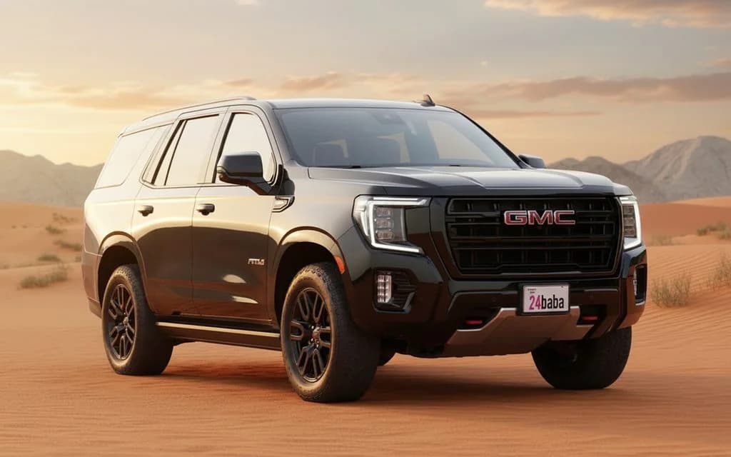 Gmc Yukon 2023 Black cover image – rental in Dubai
