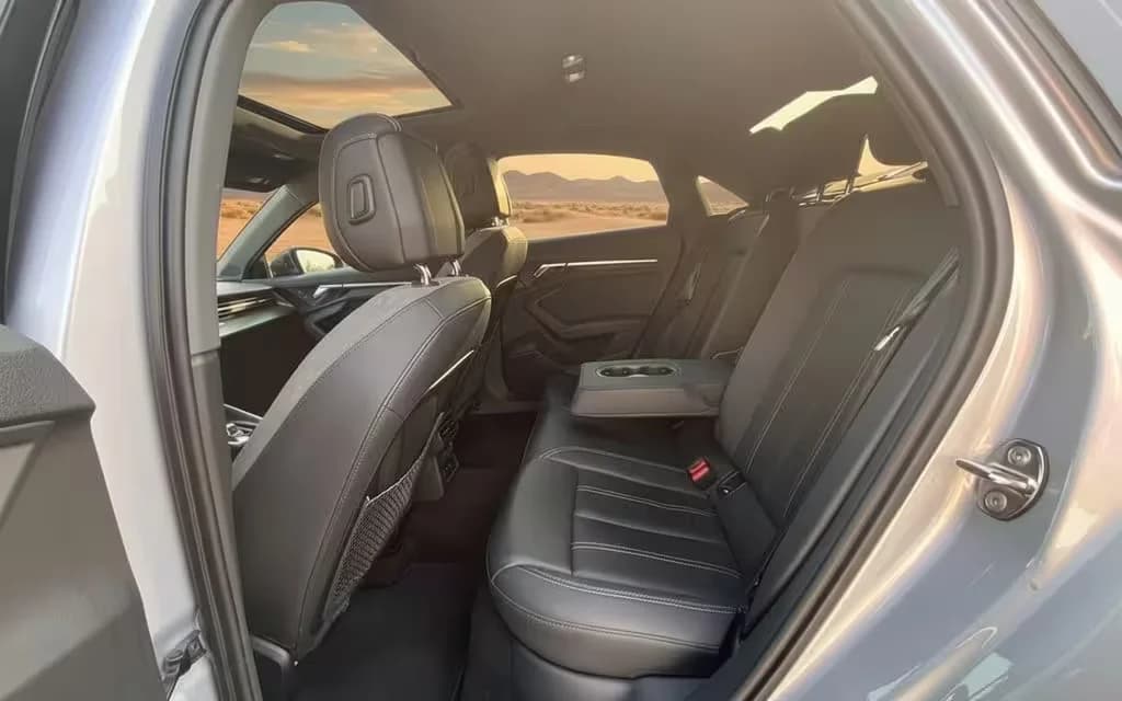 Audi A3 2023 leather seats and cabin – rental in Dubai
