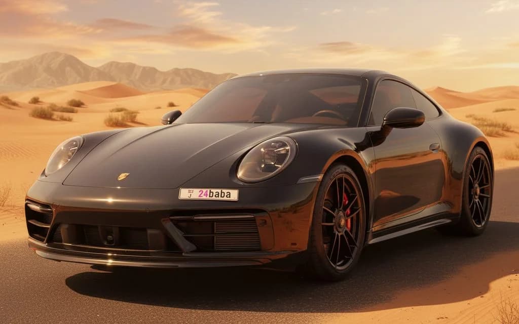 Ren Porsche 911 2022 Black in Dubai