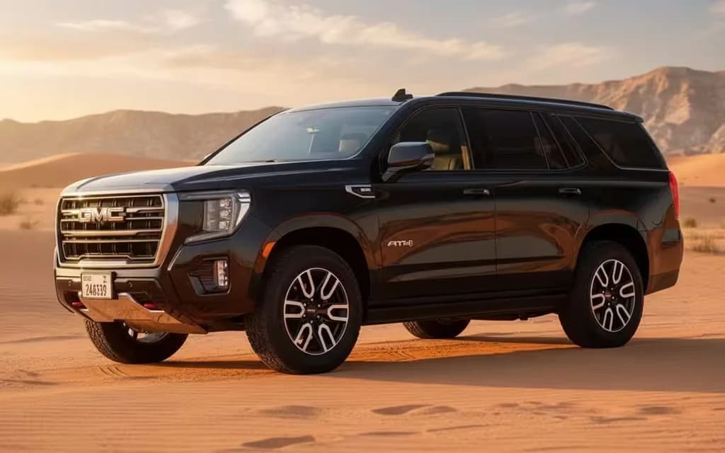 Gmc Yukon 202 Black cover image – rental in Dubai