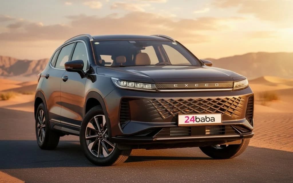 Exeed Lx 2025 Grey rental in Dubai