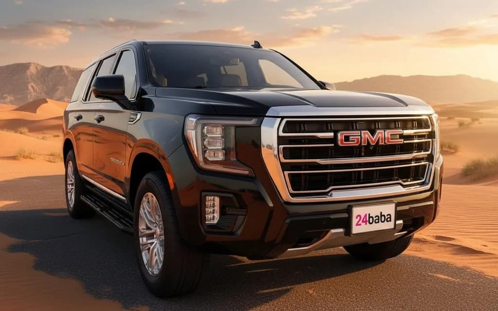 Gmc Yukon 2023 Black cover image – rental in Dubai