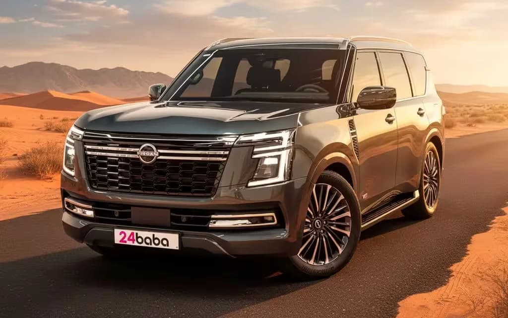 Nissan Patrol 2025 Green cover image – rental in Dubai