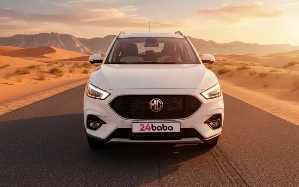 Mg Zs 2025 White cover image – rental in Dubai