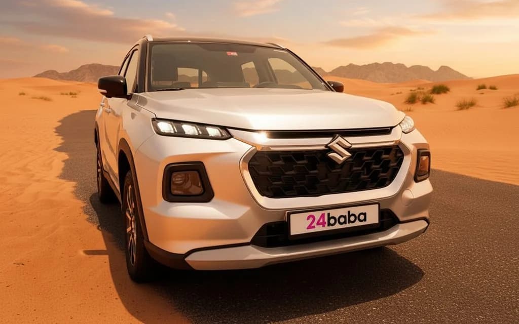 Rent Suzuki Vitara 2023 Silver in Dubai