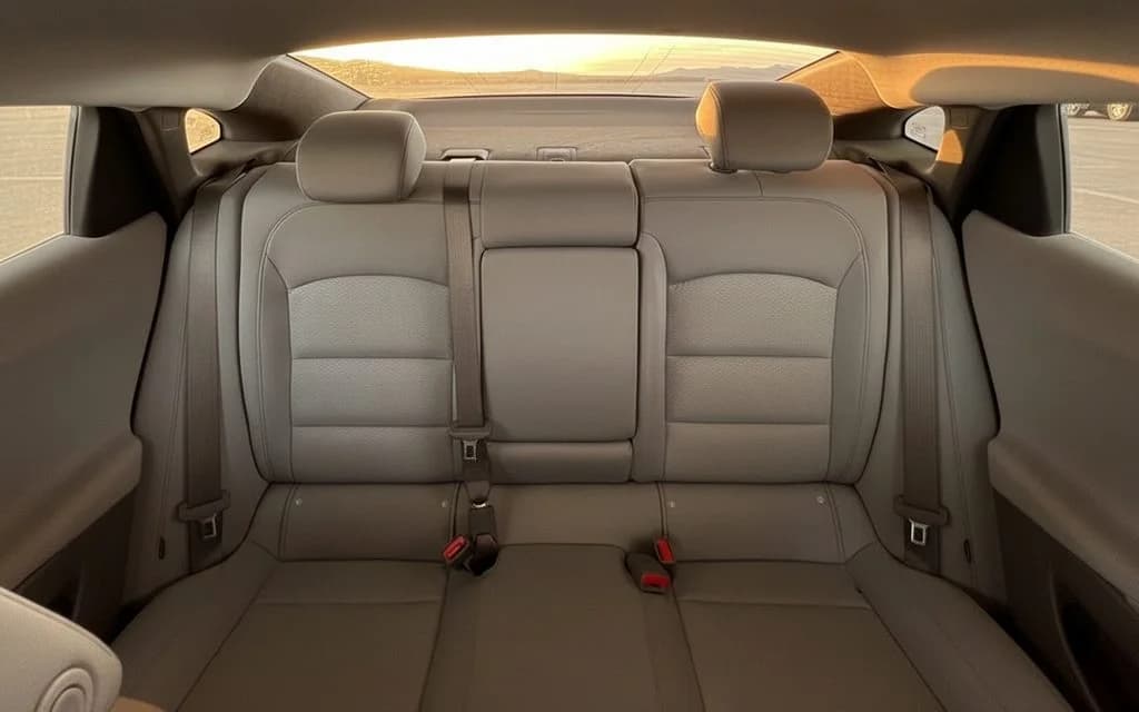 Chevrolet Malibu 2022 leather seats and cabin