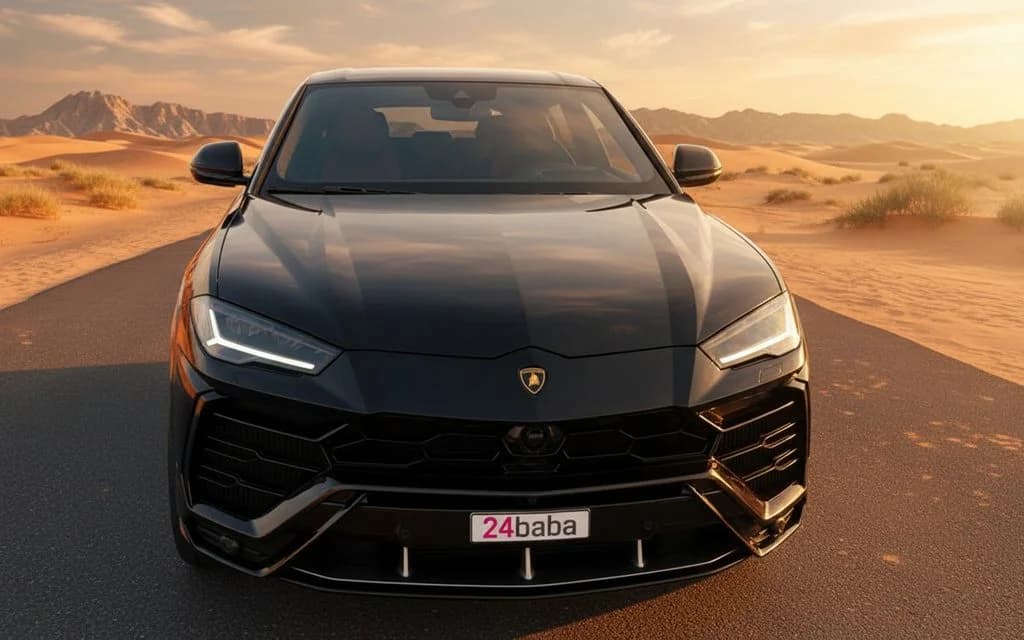Lamborghini Urus 2020 Black cover image – rental in Dubai
