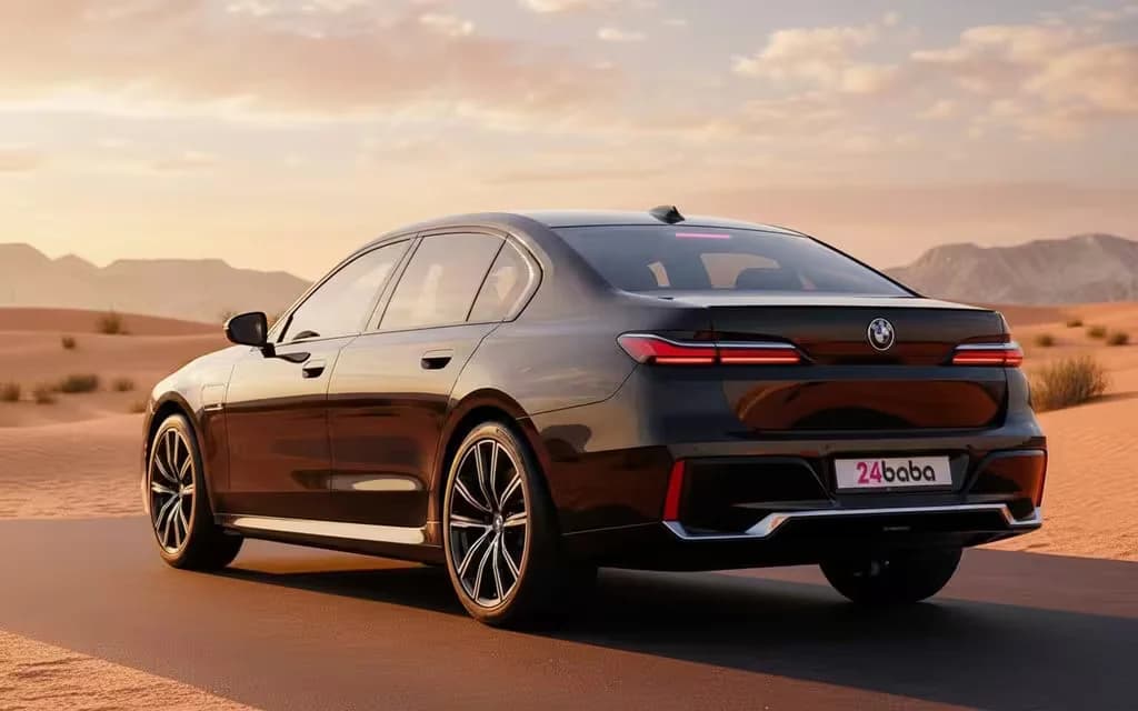 bmw 735 backside