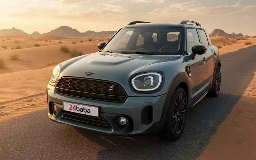 Mini Cooper 2024 Red cover image – rental in Dubai