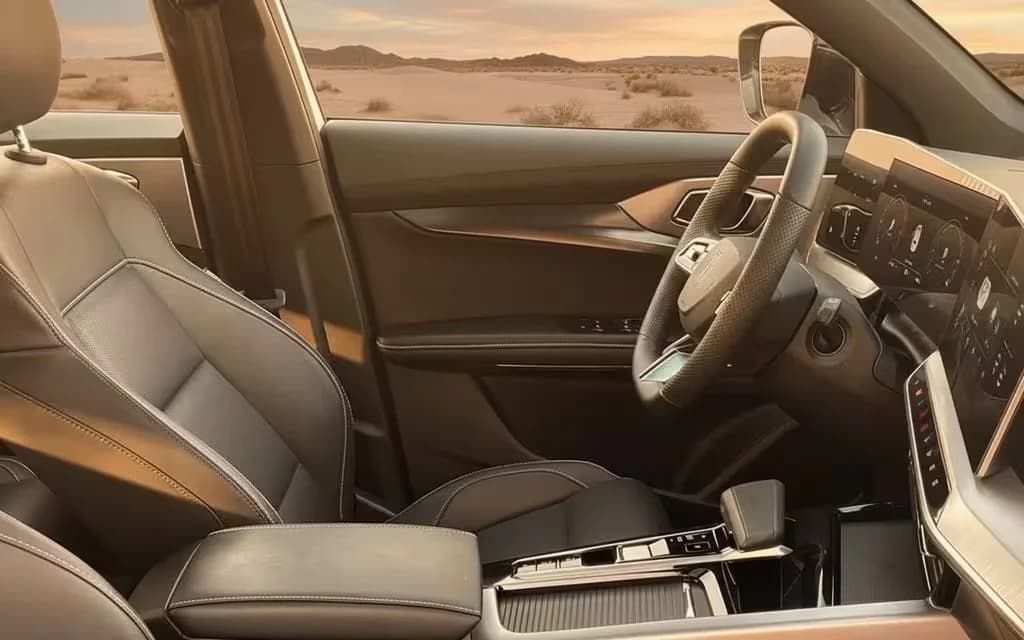 Mg One 2023 interior view showing trim – rental in Dubai