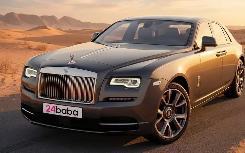 RollsRoyce Wraith 2025 Grey side profile – rental in Dubai