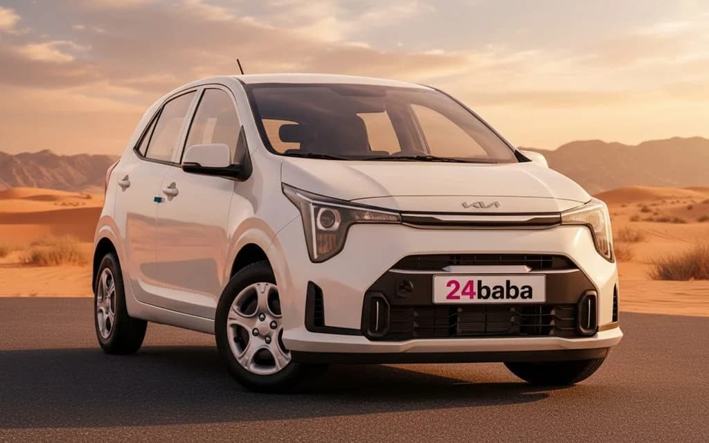 Hire Kia Picanto 2024 White in Dubai