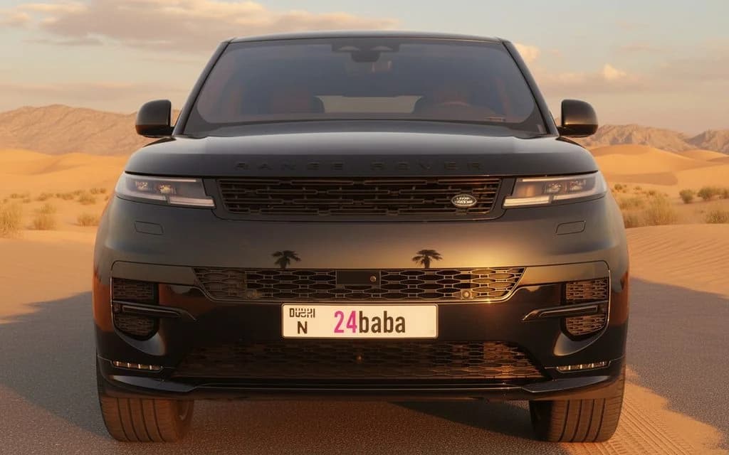 LandRover RangeRoverSport 2024 Black rental in Dubai