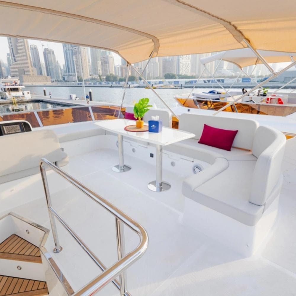 Premium Viva 52 Ft yacht rental service by 24Baba