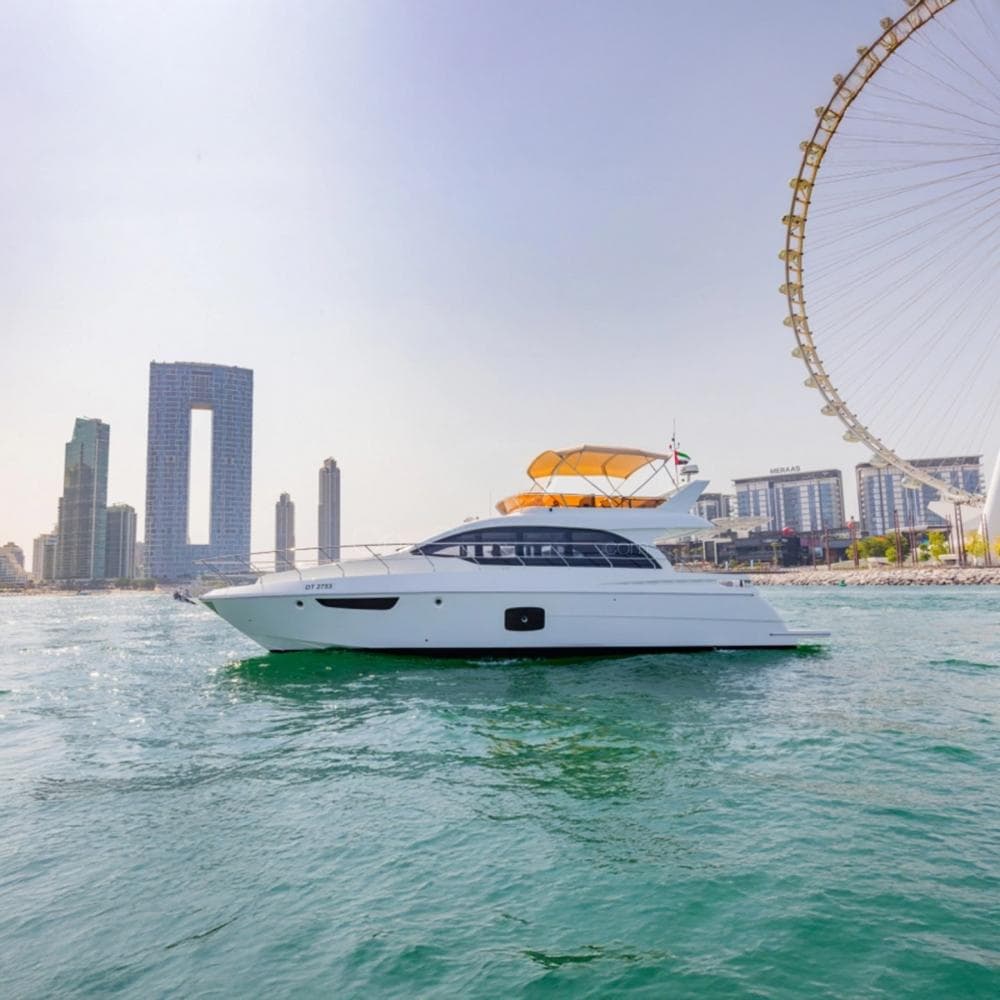 Viva 52 Ft Yacht rental Dubai luxury charter by 24Baba