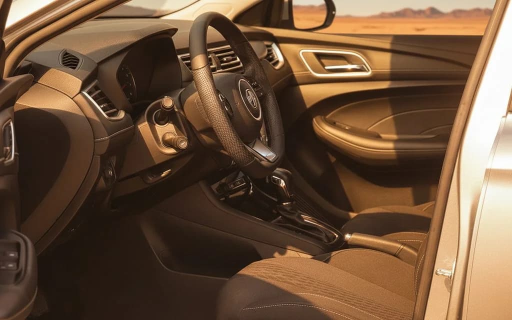 Mg 5 2024 interior view showing trim