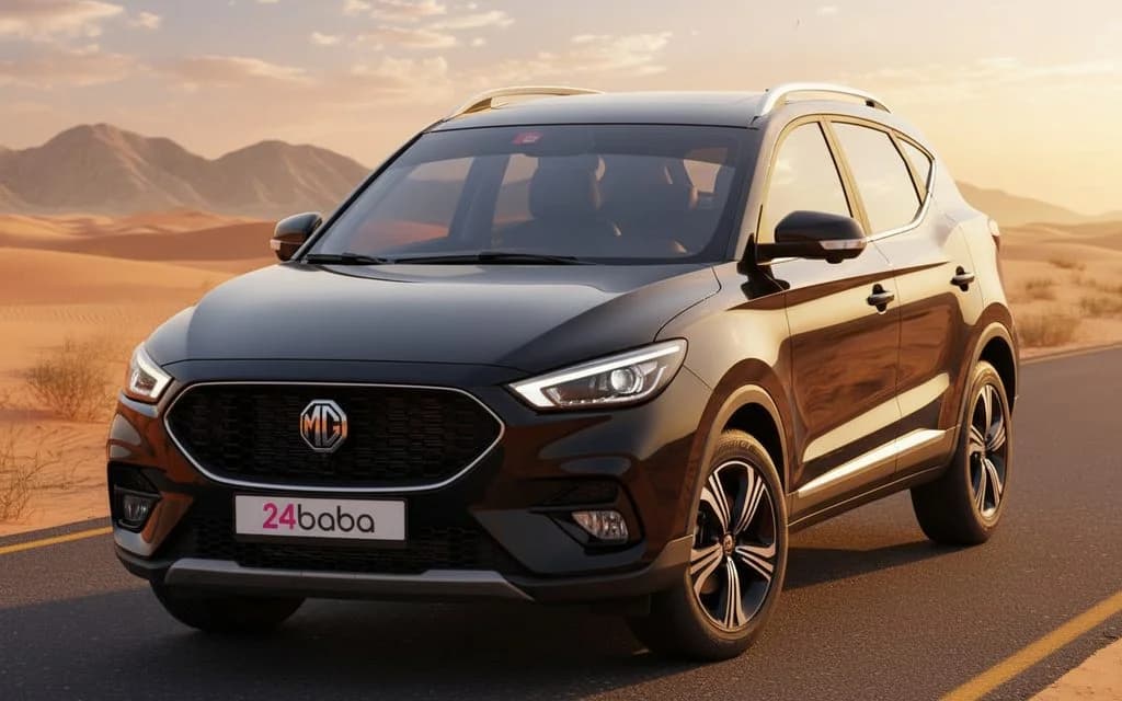 Mg Zs 2023 Black cover image – rental in Dubai